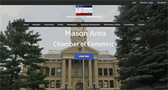 Desktop Screenshot of masonchamber.org